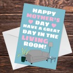 Funny Joke Lockdown Mothers Day Card For Mum From Daughter