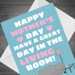 Funny Joke Lockdown Mothers Day Card For Mum From Daughter