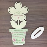 Mothers Day Memorial Gift For Mum Wooden Flower In Memory