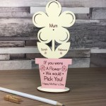 PERSONALISED Mothers Day Gift For Mum Flower Gift Daughter Son