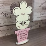 PERSONALISED Mothers Day Gift For Mum Flower Gift Daughter Son