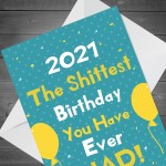 Funny Lockdown 2021 Birthday Card For Him Her Mum Dad Brother