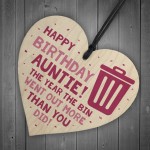 Funny Lockdown Birthday Gift For Auntie Heart From Niece Nephew