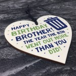 Funny Lockdown Birthday Gift For Brother Heart From Sister