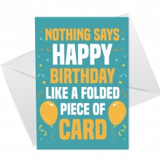 Funny Humorous Birthday Card For Mum Dad Auntie Sister