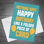 Funny Humorous Birthday Card For Mum Dad Auntie Sister
