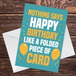 Funny Humorous Birthday Card For Mum Dad Auntie Sister