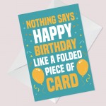 Funny Humorous Birthday Card For Mum Dad Auntie Sister