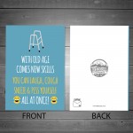 Funny Humorous Birthday Card For Mum Dad Nan Grandad 50th 60th