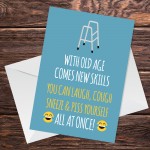 Funny Humorous Birthday Card For Mum Dad Nan Grandad 50th 60th