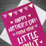 Funny Rude Mothers Day Card For Mummy Mum From Daughter Son