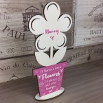 Novelty Gift For Nanny Birthday Mothers Day Flower Thank You