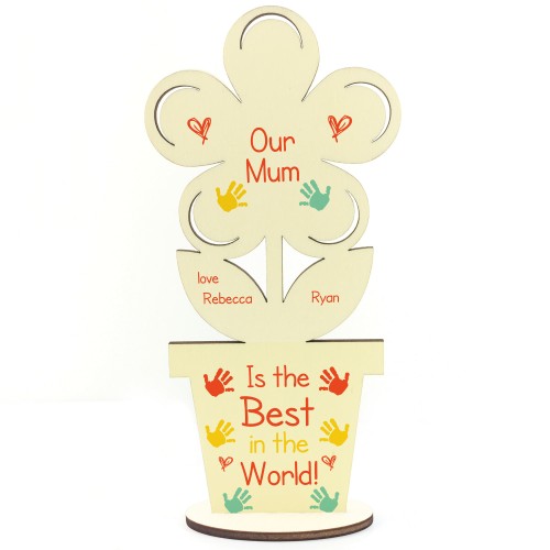 PERSONALISED Best Mum In The World Gift For Birthday