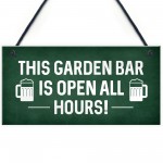 Novelty Home Bar Garden Summerhouse Shed Man Cave Sign Alcohol