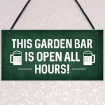 Novelty Home Bar Garden Summerhouse Shed Man Cave Sign Alcohol