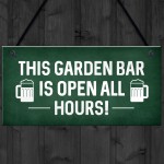 Novelty Home Bar Garden Summerhouse Shed Man Cave Sign Alcohol