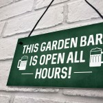 Novelty Home Bar Garden Summerhouse Shed Man Cave Sign Alcohol