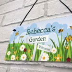 Garden Plaque Summer House Sign Personalised Welcome Sign