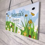 Garden Plaque Summer House Sign Personalised Welcome Sign