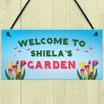 Novelty Garden Personalised Sign Garden Shed Plaque Home Decor