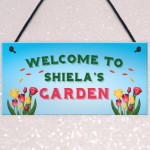 Novelty Garden Personalised Sign Garden Shed Plaque Home Decor