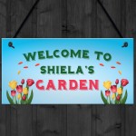 Novelty Garden Personalised Sign Garden Shed Plaque Home Decor