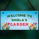 Novelty Garden Personalised Sign Garden Shed Plaque Home Decor
