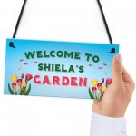 Novelty Garden Personalised Sign Garden Shed Plaque Home Decor