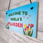 Novelty Garden Personalised Sign Garden Shed Plaque Home Decor