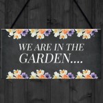 In The Garden Sign Novelty Home Garden Decor Gifts Garden Sign