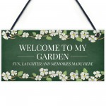 Garden Welcome Signs Novelty Garden Shed Plaques Home Decor