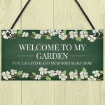 Garden Welcome Signs Novelty Garden Shed Plaques Home Decor