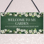 Garden Welcome Signs Novelty Garden Shed Plaques Home Decor