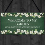 Garden Welcome Signs Novelty Garden Shed Plaques Home Decor