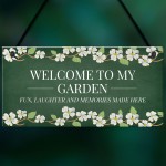 Garden Welcome Signs Novelty Garden Shed Plaques Home Decor