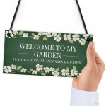 Garden Welcome Signs Novelty Garden Shed Plaques Home Decor