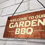 BBQ Barbecue Sign For Garden Novelty Garden Signs And Plaques