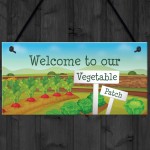 Vegetable Veggie Patch Welcome Garden Signs Allotment Garden