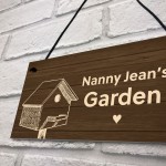 Personalised Nan Nanny Grandma Garden Sign Summerhouse Plaque