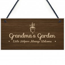 Personalised Garden Sign Nanny Grandma Nan Nanna Gift Home Gift