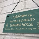 Personalised Summer House Plaque For Garden Garden Shed