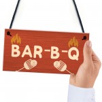 Quirky BBQ Sign Funny Garden Shed Man Cave Sign Gift For Men