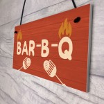 Quirky BBQ Sign Funny Garden Shed Man Cave Sign Gift For Men