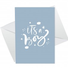 New Baby Boy Card Congratulations Mum And Dad To Be It's A Boy