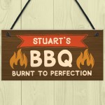 Personalised Garden Plaque Funny BBQ Sign Man Cave Shed Sign