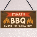 Personalised Garden Plaque Funny BBQ Sign Man Cave Shed Sign