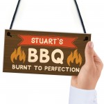 Personalised Garden Plaque Funny BBQ Sign Man Cave Shed Sign