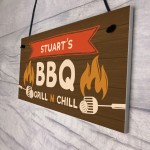 Personalised Funny BBQ Sign Garden Plaque Man Cave Shed Sign