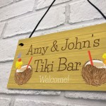 Personalised Tiki Bar Garden Sign Home Decor Signs For Garden 