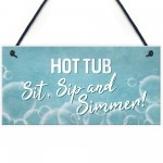 Novelty Hot Tub Signs For Garden Home Decor Gifts For Hot Tub